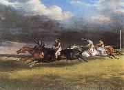 The Epsom Derby Theodore Gericault